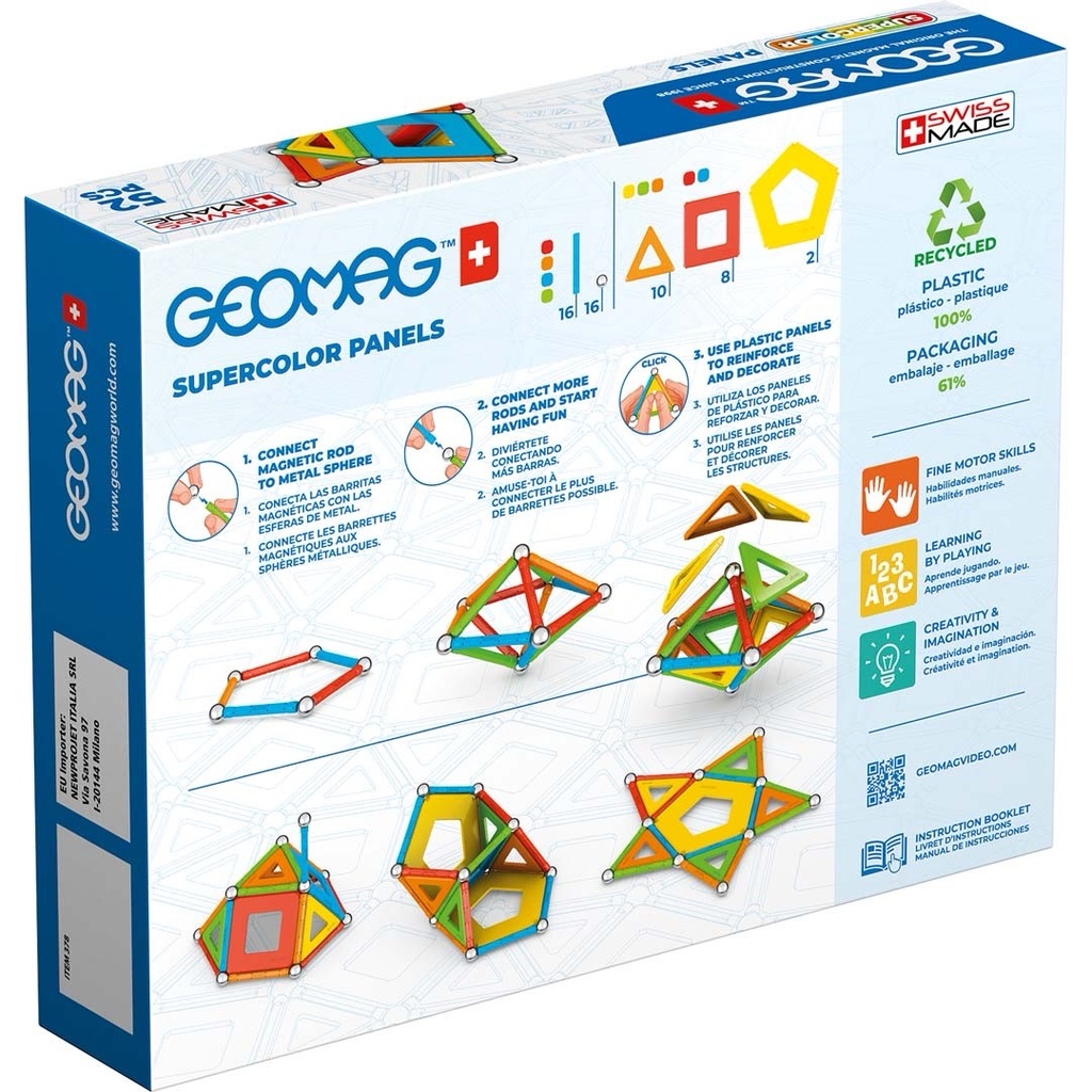 Geomag Classic Panels Recycled 52