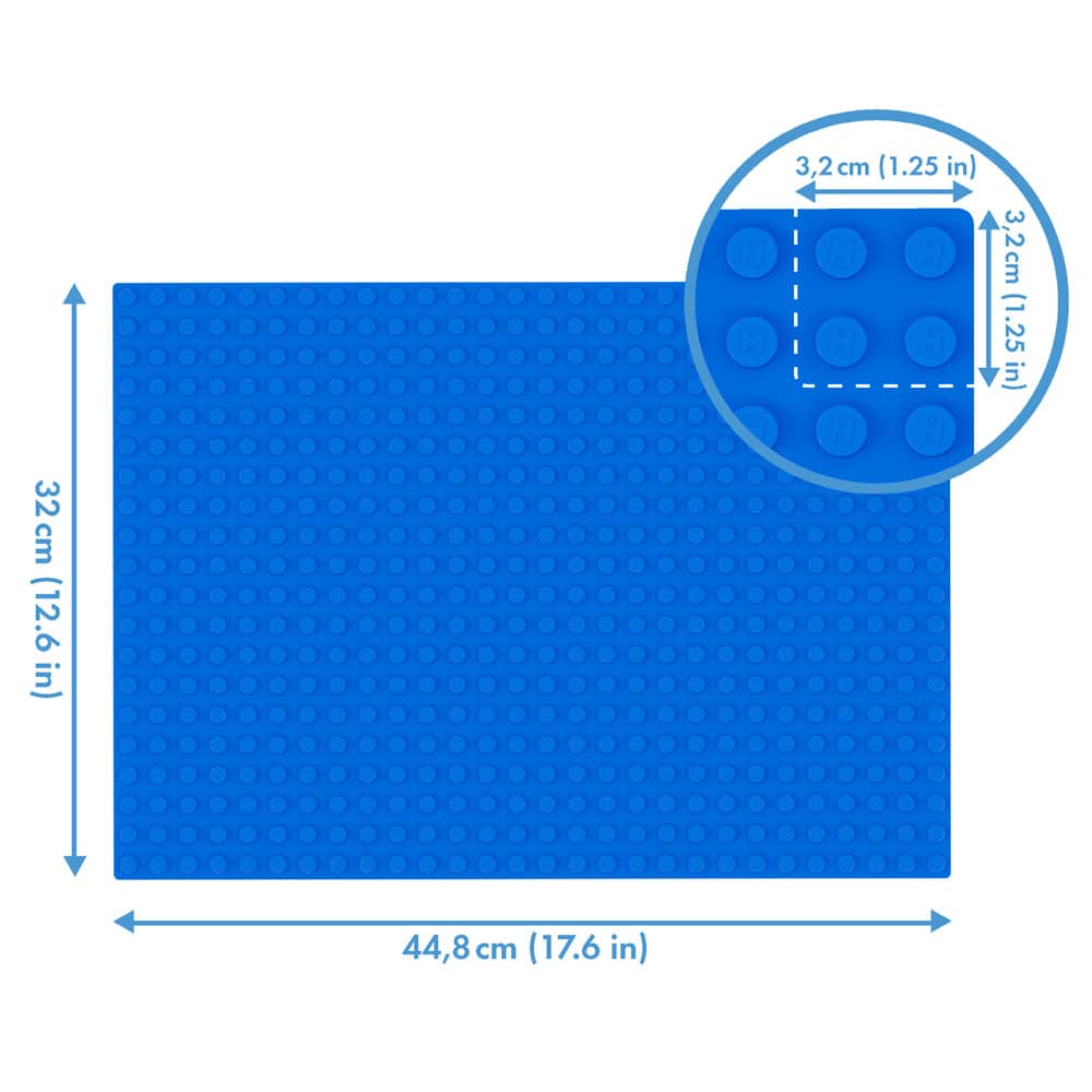 560er Bauplatten - blau