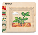Lagen-Puzzle "Erdbeere"