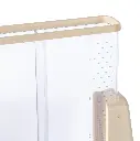Durchsichtiges Pflanzgefäß