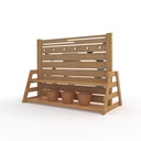 Sandspiel-Wand