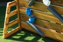 Sandspiel-Wand