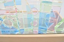 Transparente Pastell-Spiegel-Bausteine 