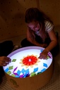 Acryl Form großes Mandala