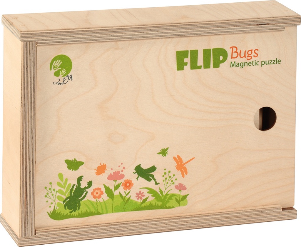 Magnetpuzzle Insekten 6er Set