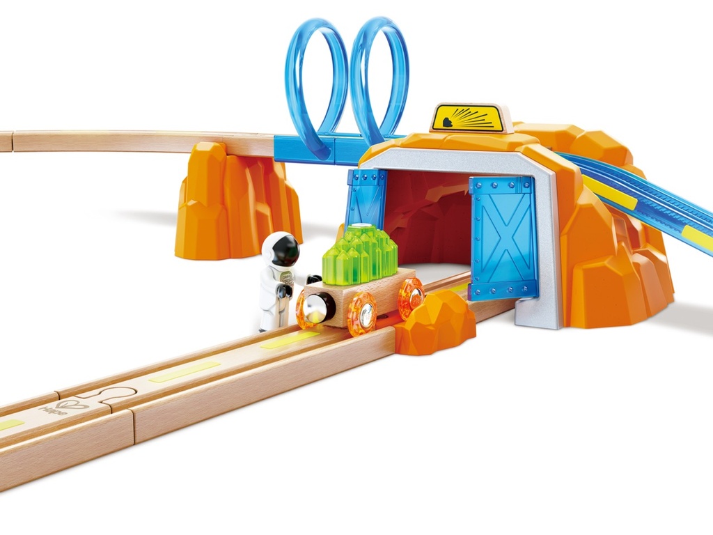 Großes Eisenbahn - Weltraum Set