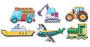 Magnetpuzzle Transport 