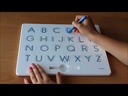 Magnetische Zeichentafel ABC