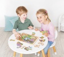 Lagen-Puzzle "Dinosaurier"