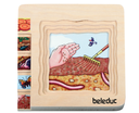 Lagen-Puzzle "Karotte"