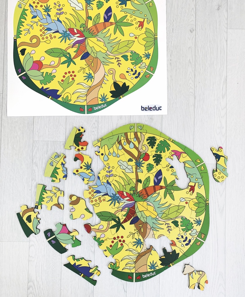 Wildtiere Puzzle