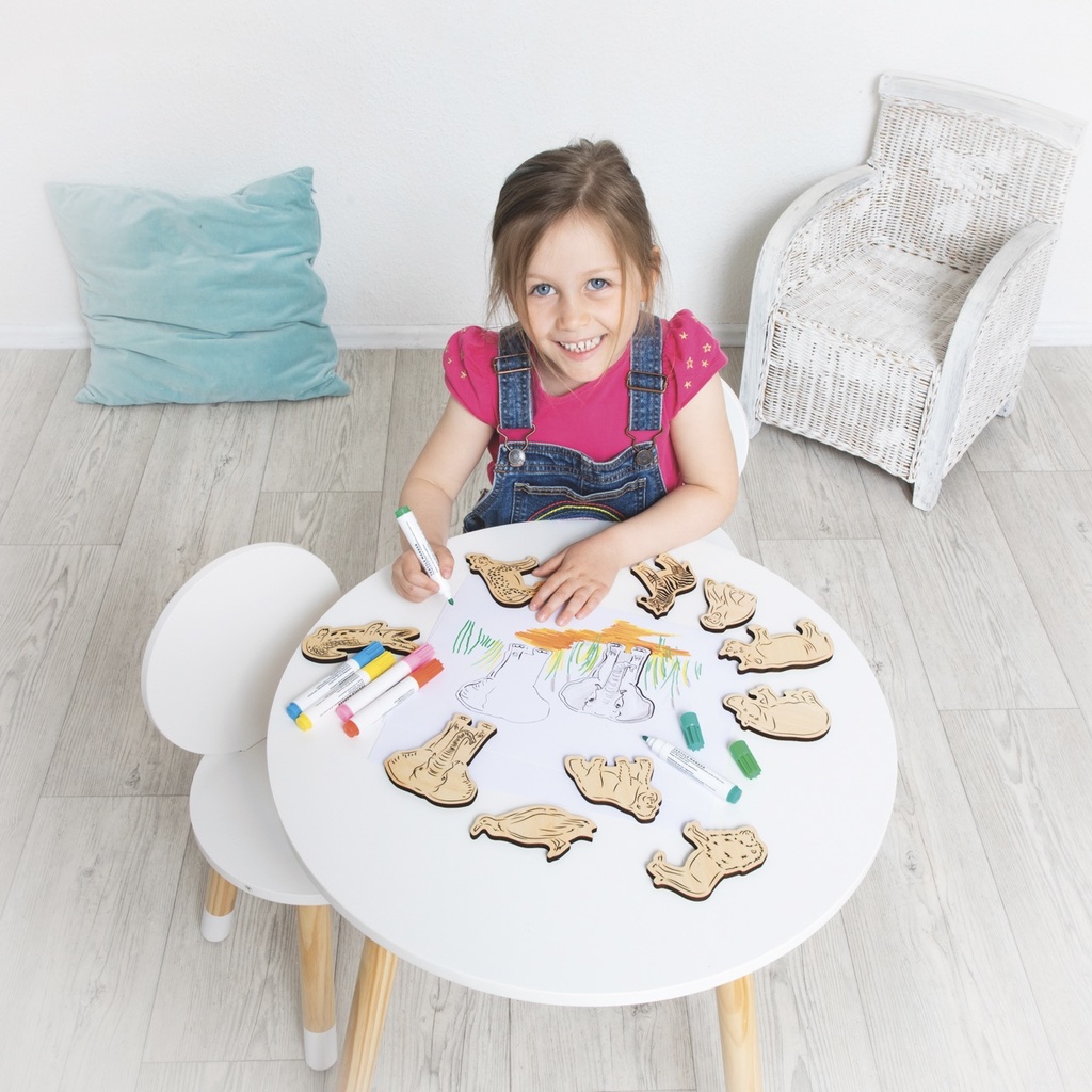 Wildtiere Puzzle