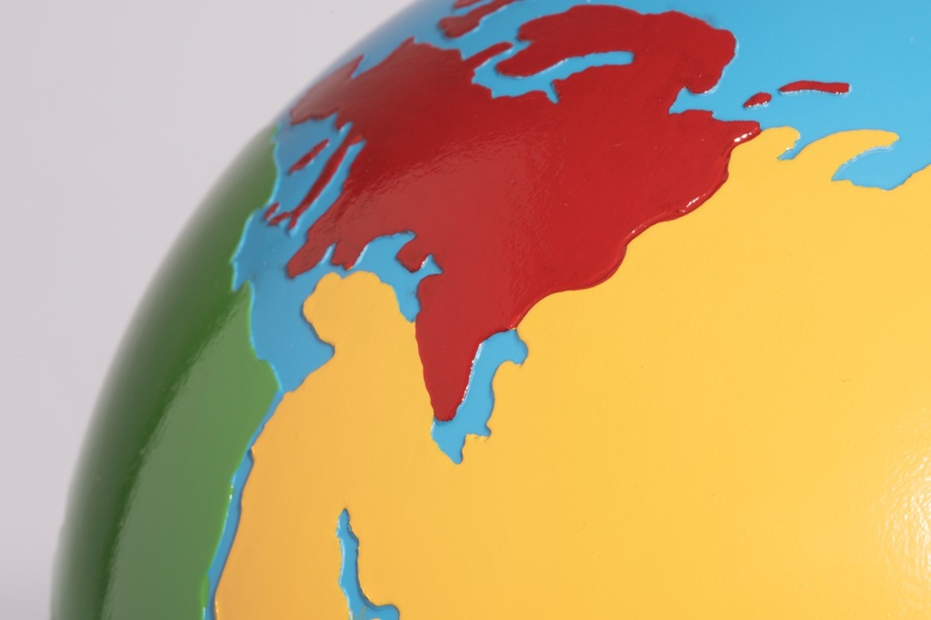 Globus Erdteile