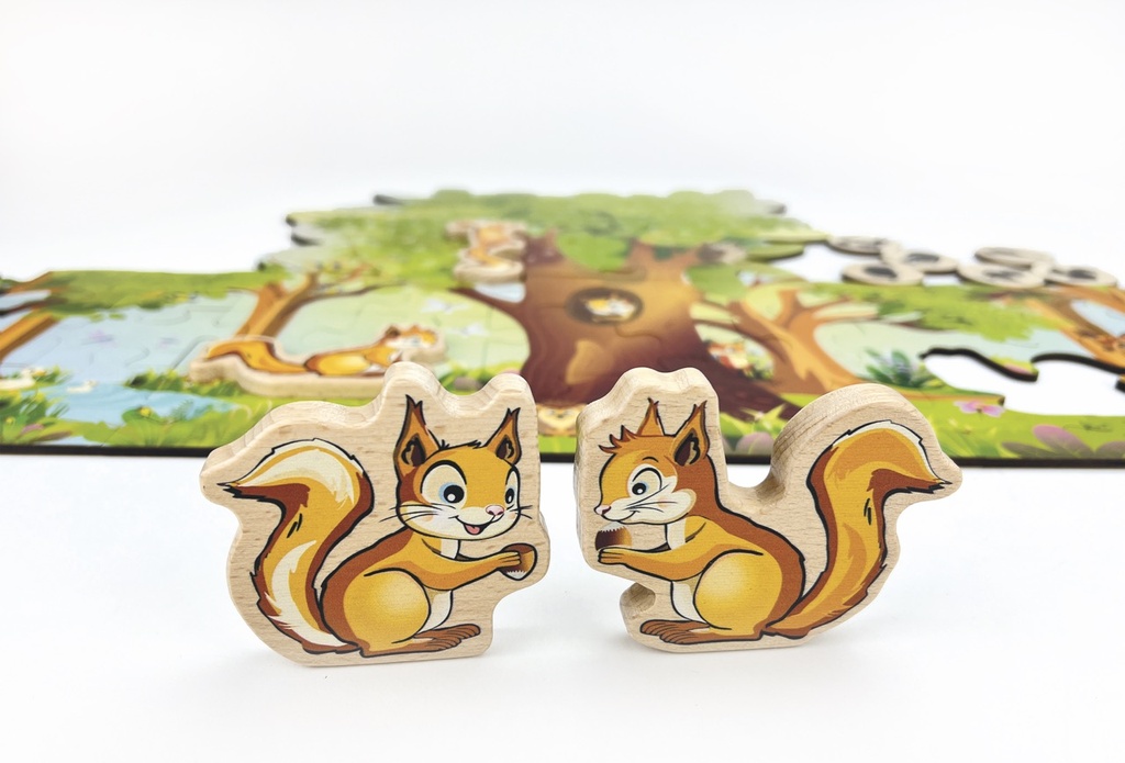 XXL - Puzzle - Nuki & Friends