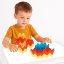 Eierbecher Blocks transparent 45 Teile