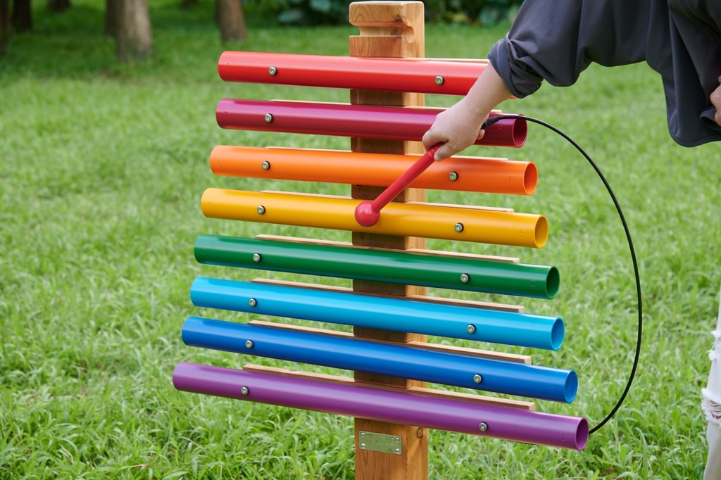 Horizontale Klangröhren