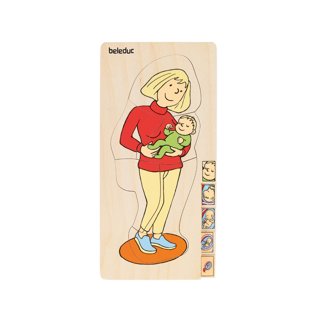 Lagen-Puzzle "Mutter"