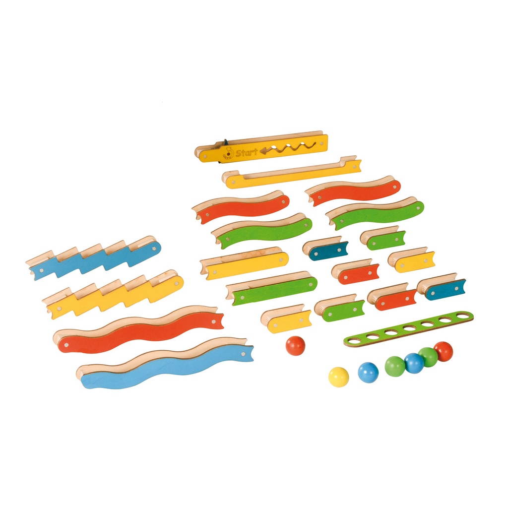 Magnetkugelbahnelemente (ohne Koffer)