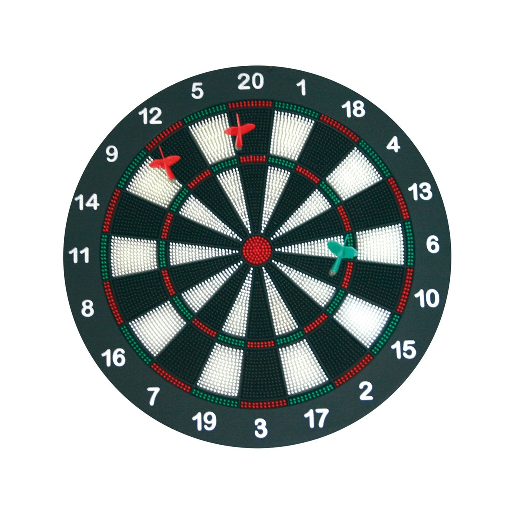 Dartset mit 6 Softdartpfeilen