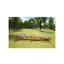 Outdoor Sand- und Wassertische, 3er Set