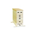 Sprungkasten 6-tlg. 110cm hoch (Kunstleder, farbe natur) 150cm länge x 50cm breite