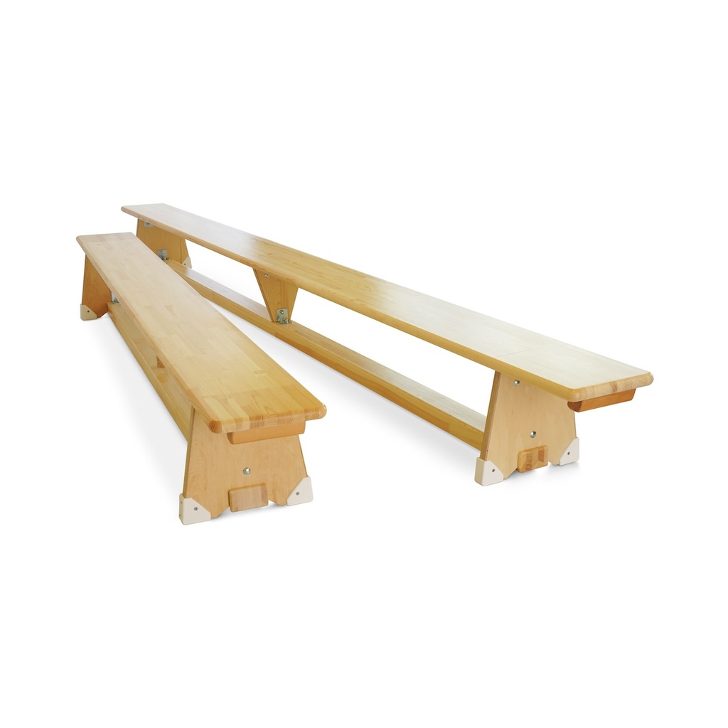 Turnbank natur 2m lang, Breite Ausführung (35cm hoch) U3 geeignet
