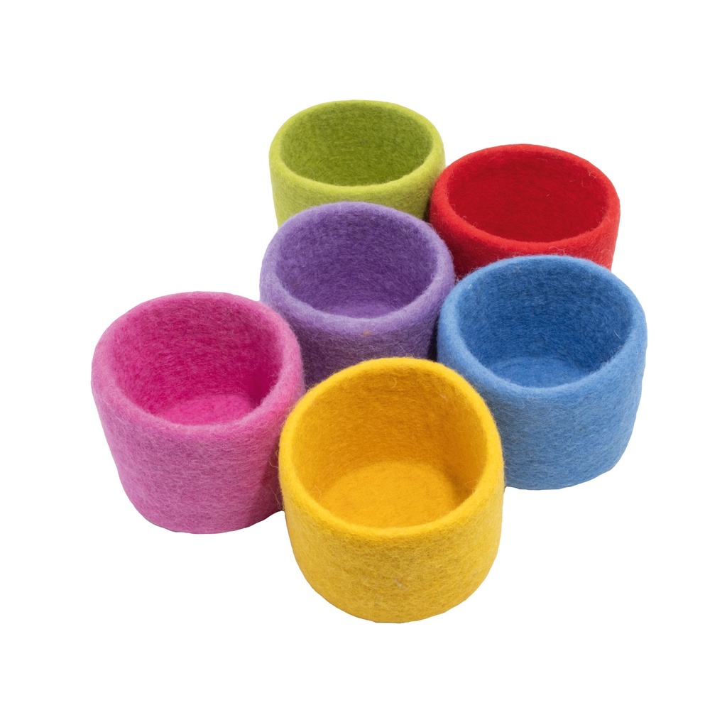 Filzschalen - 6er Set