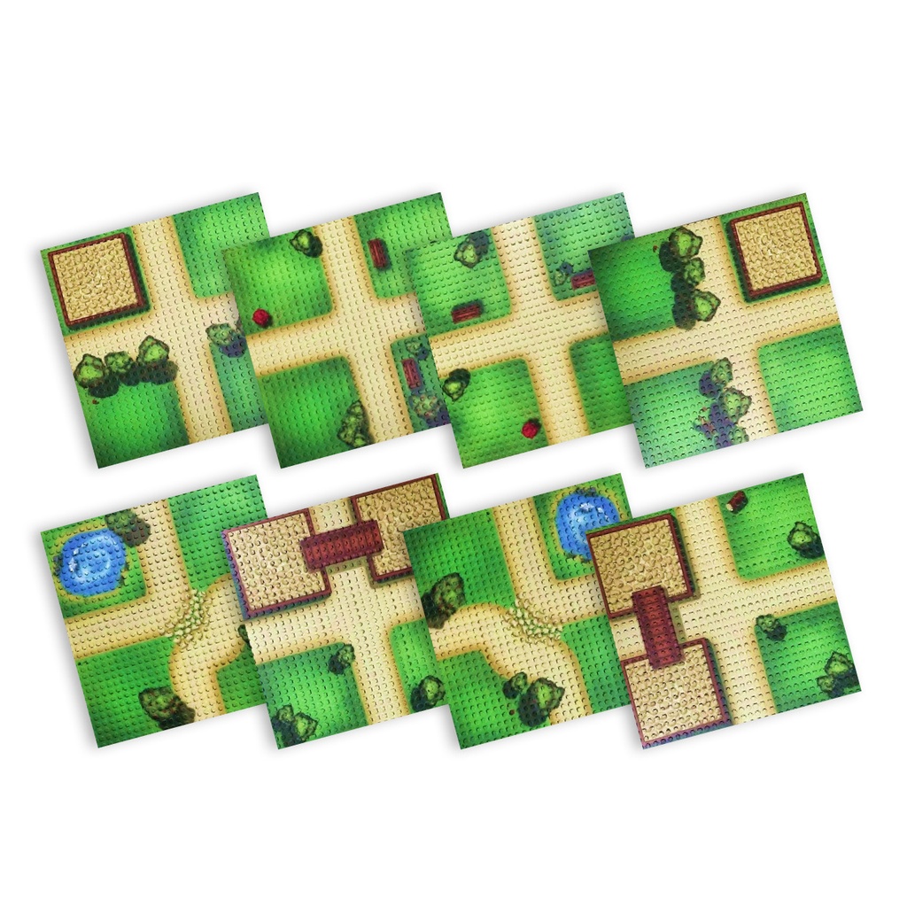 Bauplatten Set - Bauernhof