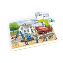Duplo® kompatibles Puzzle - Auf der Baustelle