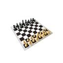 Schachfiguren Kuststoff