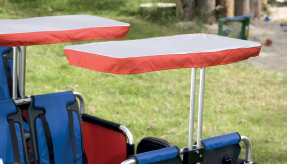 Sonnenschutz für 2 Sitzplätze