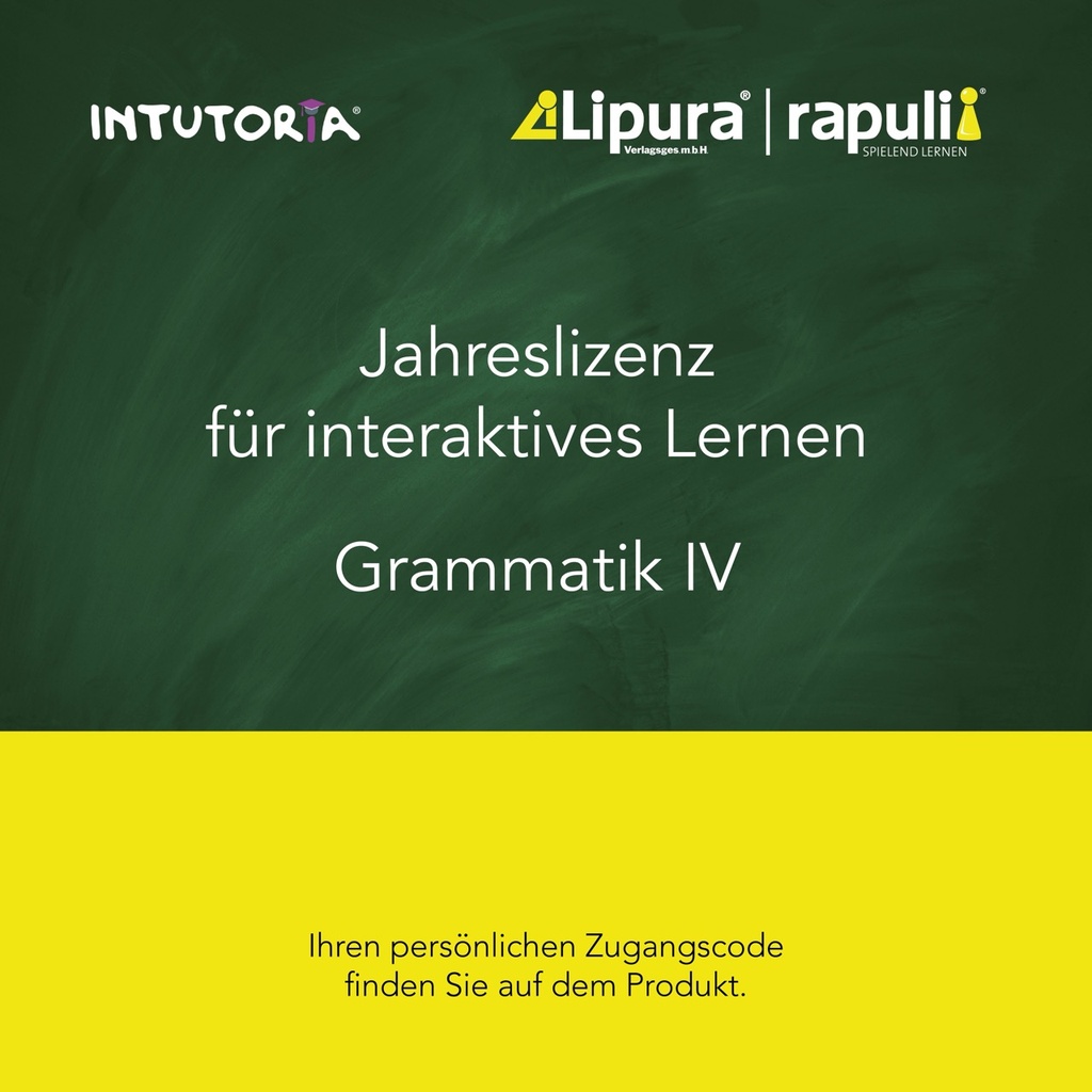 Grammatik IV - Jahreslizenz
