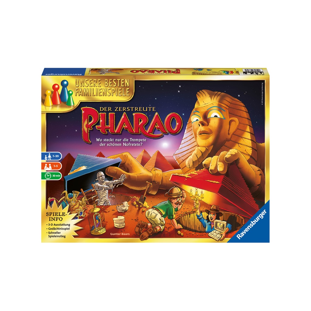 Der zerstreute Pharao