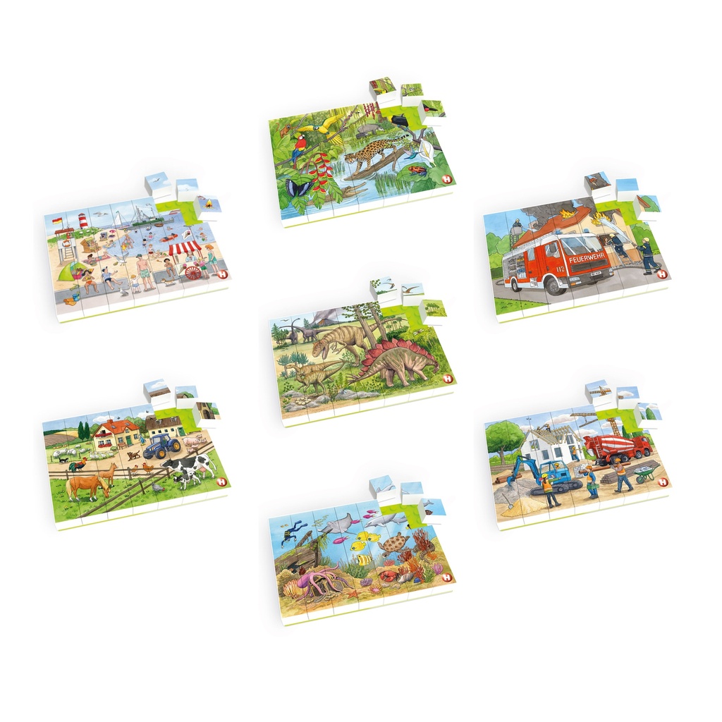 Hubelino Puzzle 6+1