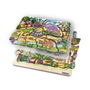 Lagen-Puzzle "Dinosaurier"