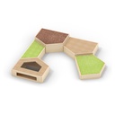 Podestlandschaft Set "Versteck"  5 Teile