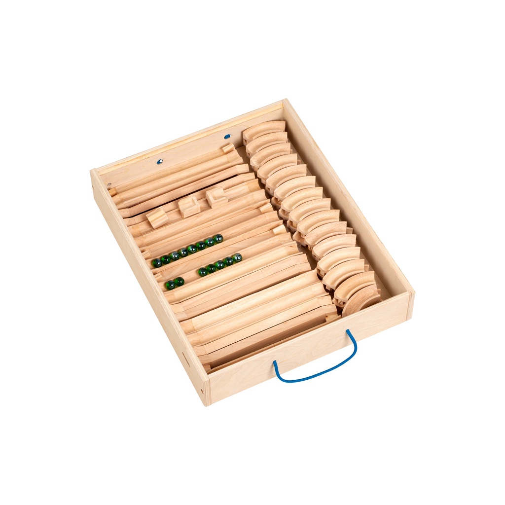 Konstruktion JC - Kapla® kompatible Murmelbahn L