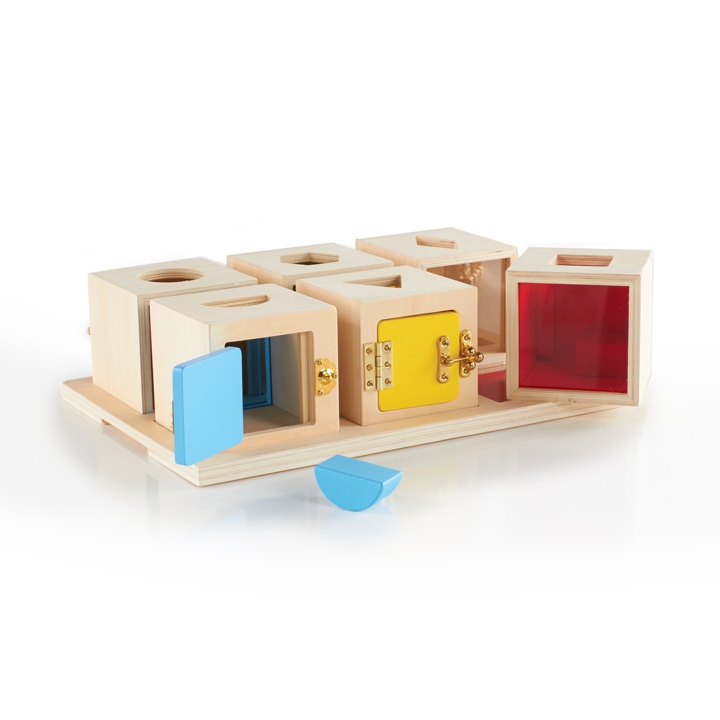 Schloss-Boxen 6er Set