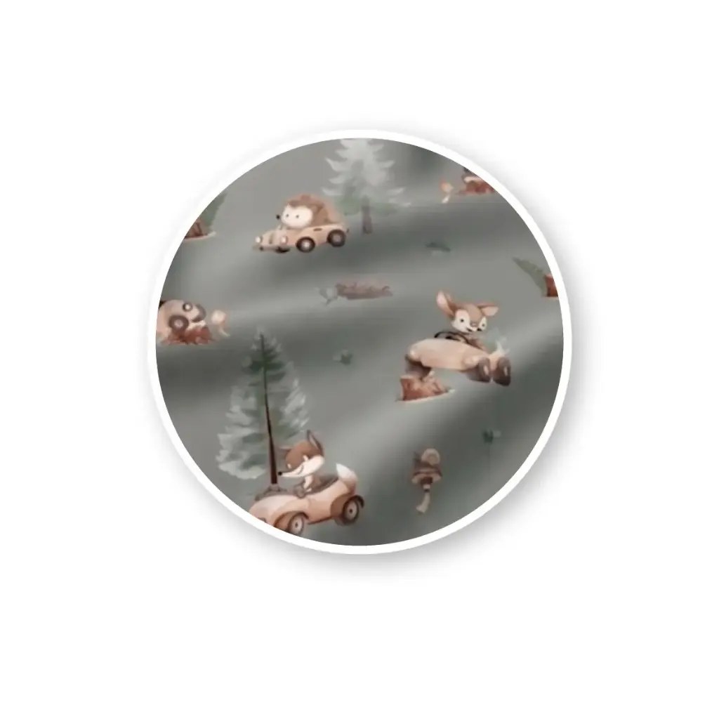 Polsterauflage für Wippe - Waldtiere