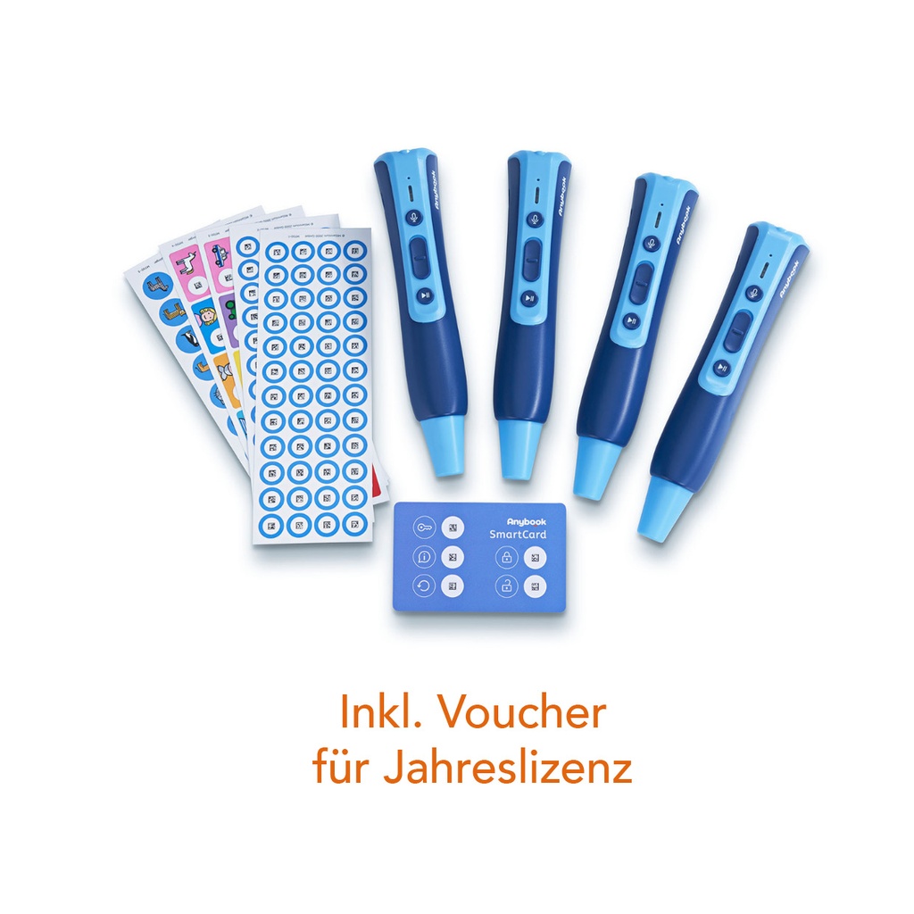 AnyBook - Pro Audiostift Klassensatz
