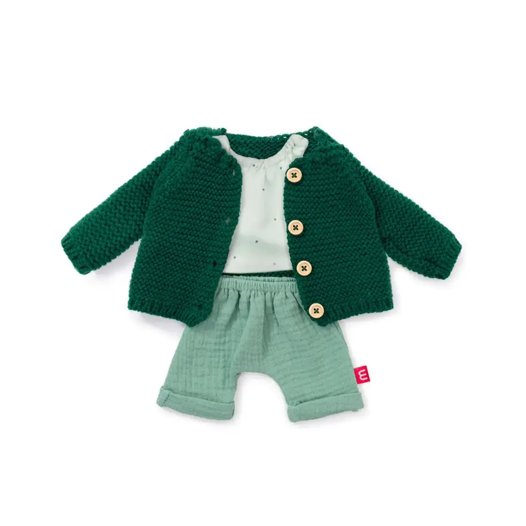 Puppenkleidung: Jacke, Hose & Shirt