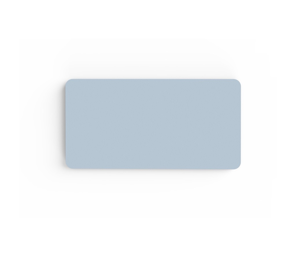 Selbstklebendes Akustikpaneel Rechteck BLAU - 8 Stück (120x61,75x4,5cm)