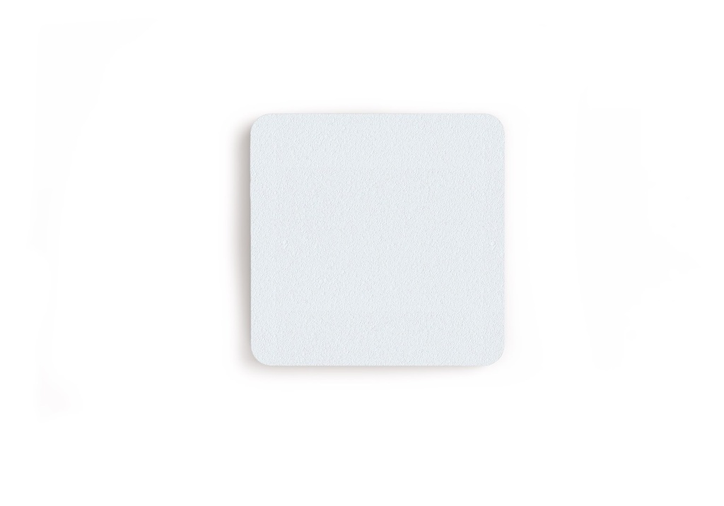Selbstklebendes Akustikpaneel Quadrat WEISS - 8 Stück 