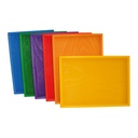 Lege-Tabletts bunt