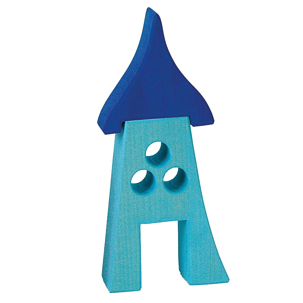 Buntes Haus - Blau