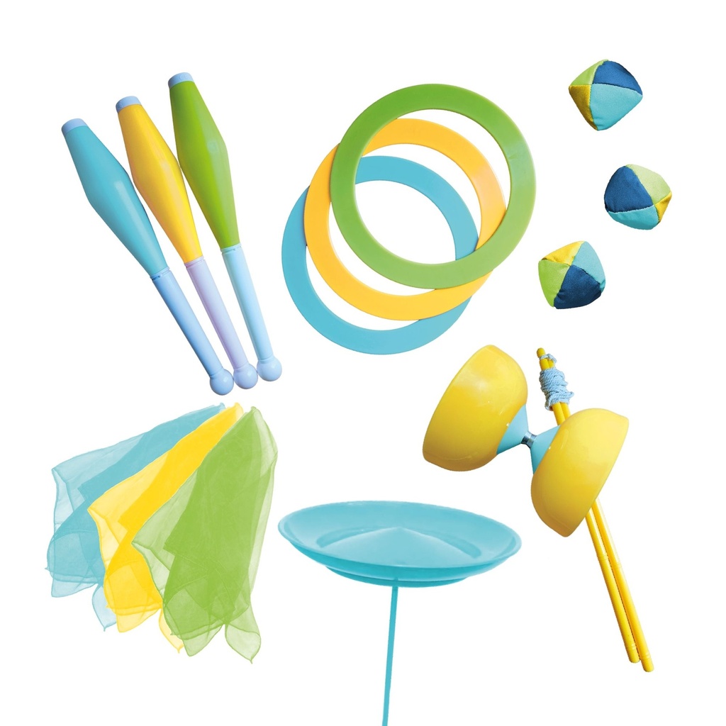 Jonglierset mit Rucksack