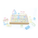 Transparente Pastell-Spiegel-Bausteine 32 Teile