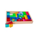 Transparente Regenbogen-Spiegel-Bausteine 