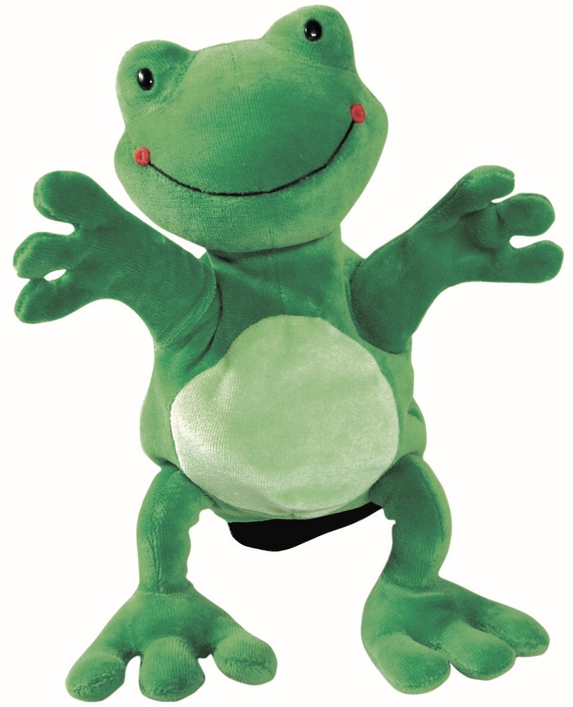 Handpuppe - Frosch
