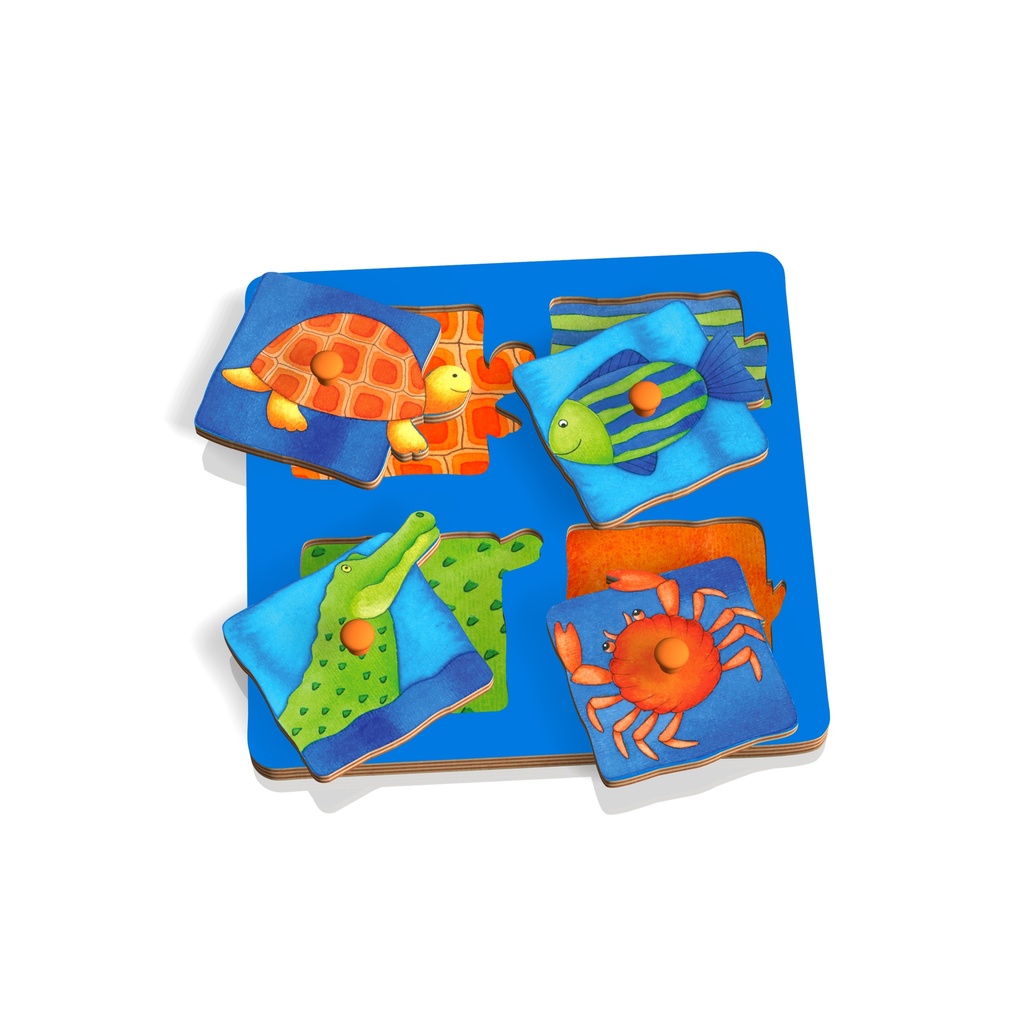 Greifpuzzle Wasser